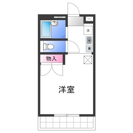 レオパレス上之郷の物件間取画像